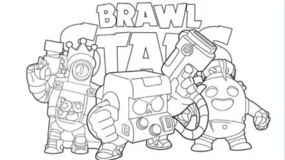 dessin brawl stars